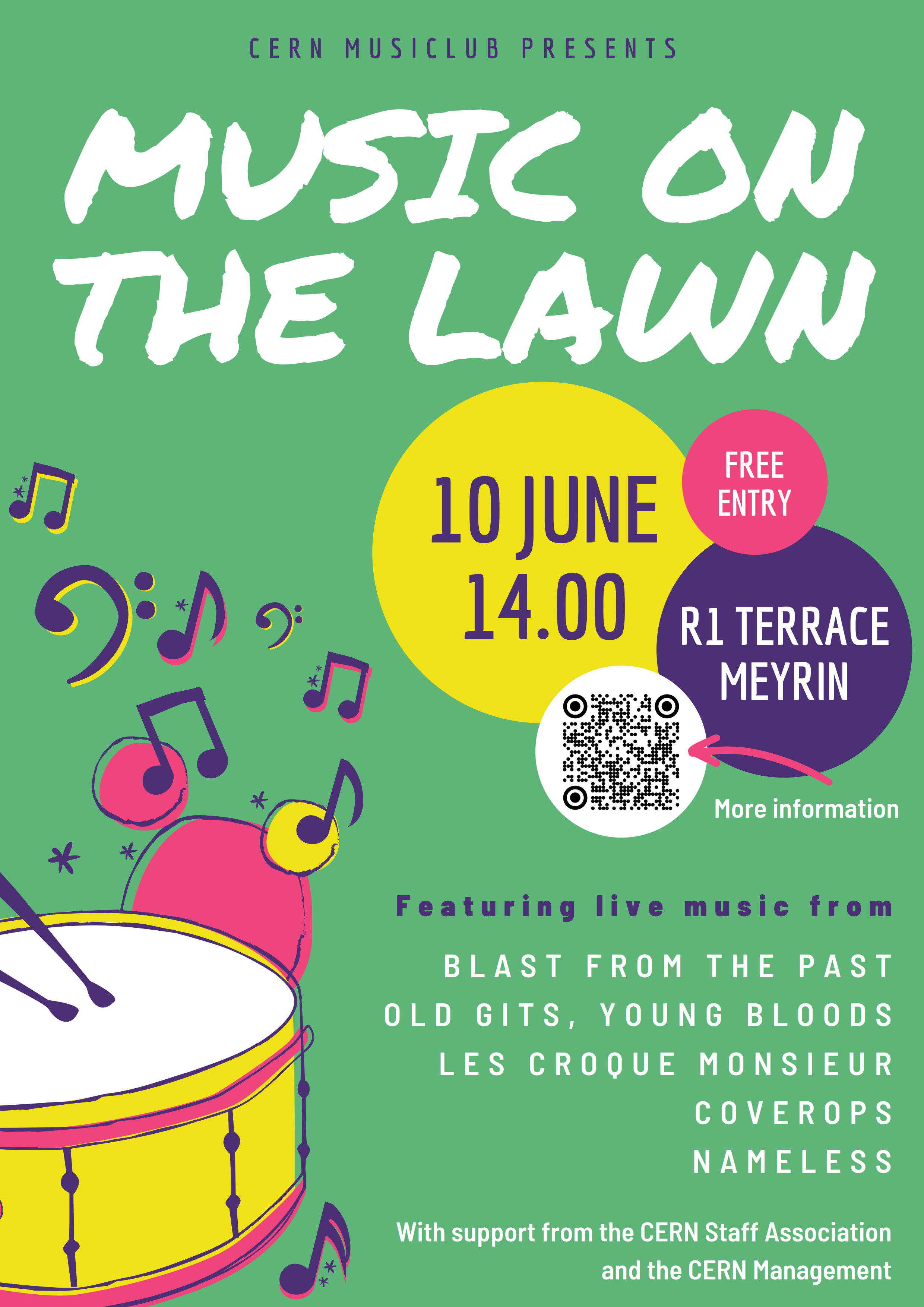 Music On The Lawn 2023 Poster