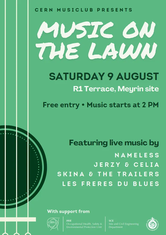 Music On The Lawn 2025 Poster